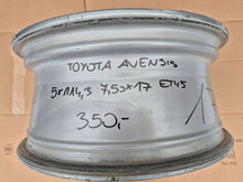 Load image into Gallery viewer, 1x Alufelge 17 Zoll 7.0" 5x114.3 45ET 42611YY200- Toyota Avensis Rim Wheel FEL4074647093gx