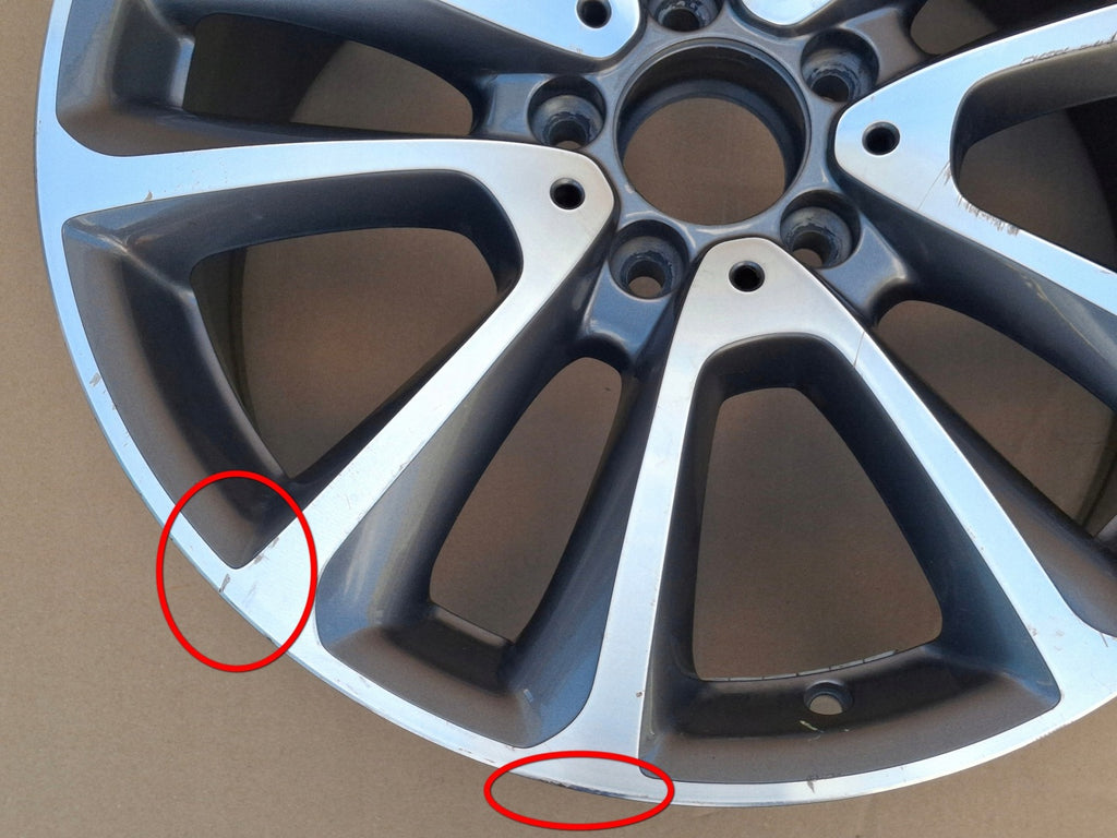 1x Alufelge 18 Zoll 9.0" 5x112 53ET A2134010400 Mercedes-Benz W213 Rim Wheel FEL8280161822ou