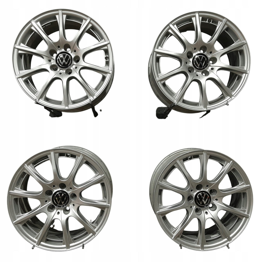 4x Alufelge 16 Zoll 6.5" 5x112 38ET A2054012400 Mercedes-Benz Scirocco Passat FEL2177093986km