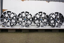 Load image into Gallery viewer, 4x Alufelge 17 Zoll 6.5" 5x112 39ET Glanz Silber 6856076 BMW Rim Wheel FEL9611552061he