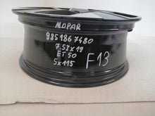 Load image into Gallery viewer, 1x Alufelge 19 Zoll 7.5" 5x115 50ET Glanz Schwarz 9851867480 Opel Grandland X FEL5068992905xq