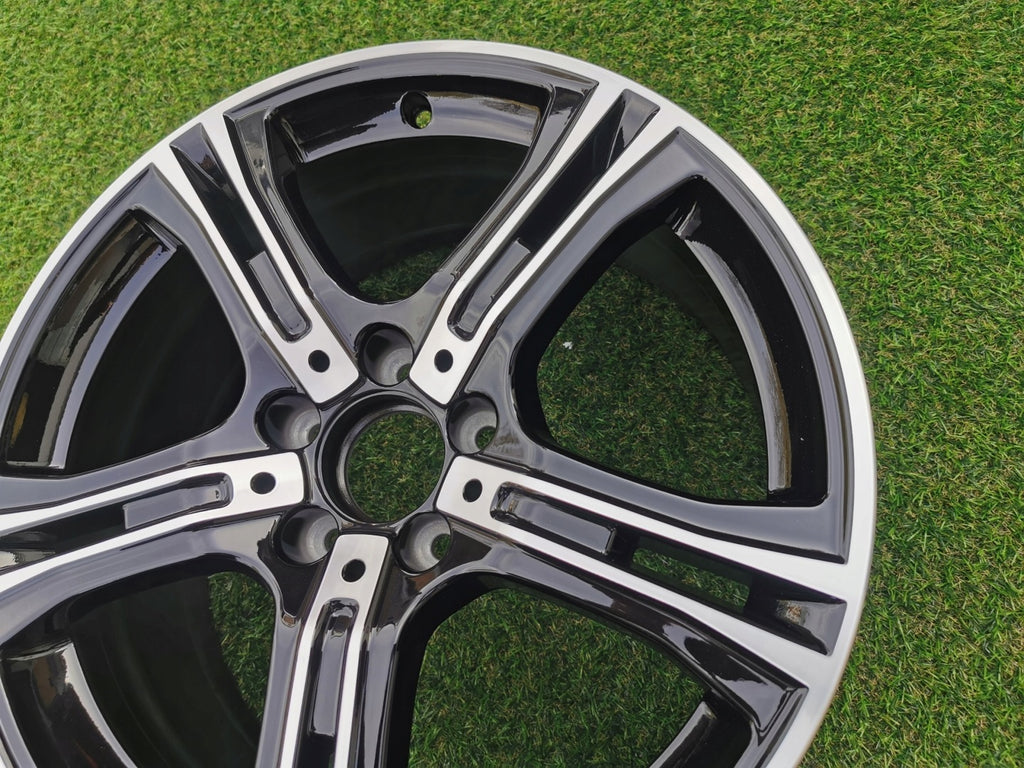 1x Alufelge 18 Zoll 8.0" 5x112 45ET Glanz Silber A2074011602 Mercedes-Benz Coupe FEL2719445781gr