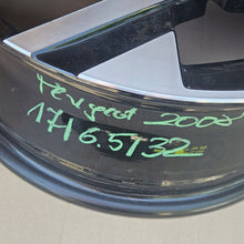 Load image into Gallery viewer, 1x Alufelge 17 Zoll 6.5" 4x108 32ET Glanz Schwarz 9849269080 Peugeot II 208 FEL5960555271lu