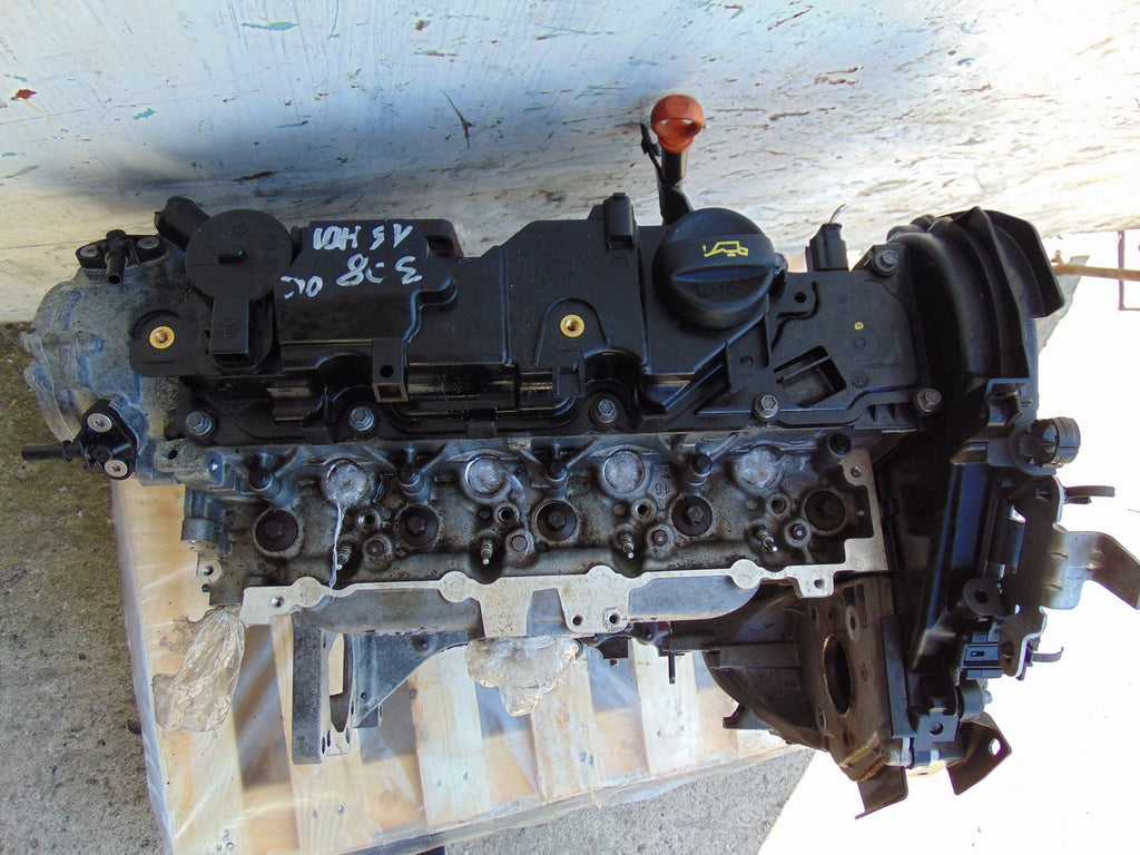 Motor Peugeot 308 II BH01 10JBHR 1.6 HDI Diesel Engine Unkomplett