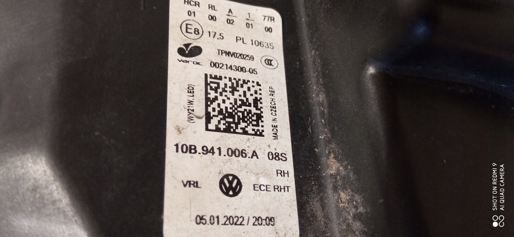 Frontscheinwerfer VW Id.3 10B941005A LED Ein Stück (Rechts oder Links) Headlight SCH9084898642tl