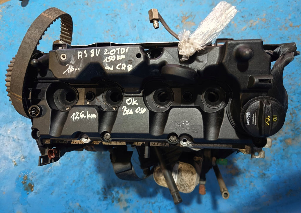 Motor Audi Seat Skoda VW A3 Leon CRB 2.0 TDI 150PS 126TKm Diesel Unkomplett