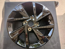 Load image into Gallery viewer, 1x Alufelge 16 Zoll 6.5" 4x108 38ET Glanz Schwarz 9847228980- Opel Corsa F FEL5176047936fz