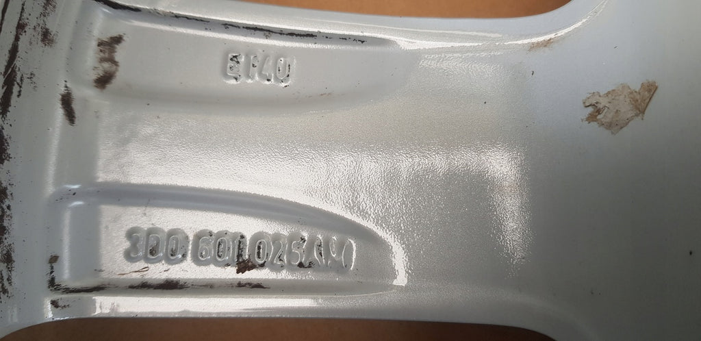 1x Alufelge 18 Zoll 7.5" 5x112 40ET Glanz Silber 601025AM VW Phaeton Rim Wheel