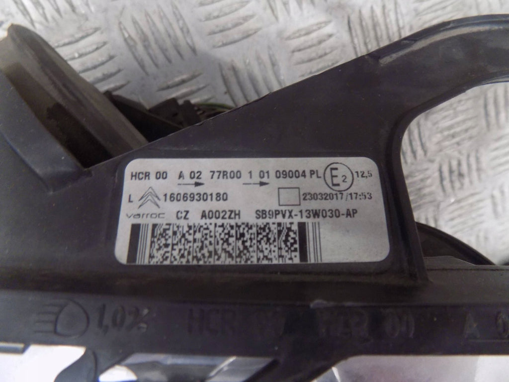 Frontscheinwerfer Citroën C3 II 1606930180 Links Scheinwerfer Headlight