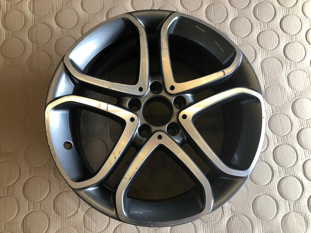 1x Alufelge 18 Zoll 8.5" 5x112 A2074012602 Mercedes-Benz Rim Wheel