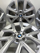 Load image into Gallery viewer, 4x Alufelge 17 Zoll 6.5" 5x112 39ET Glanz Silber 6856076 BMW F39 X1 F48 FEL8031093124az