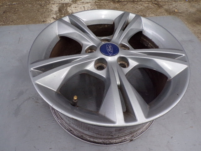 1x Alufelge 16 Zoll 7.0" 5x108 50ET Glanz Schwarz CM5C-1007-EXB Ford Focus FEL4502044246iu