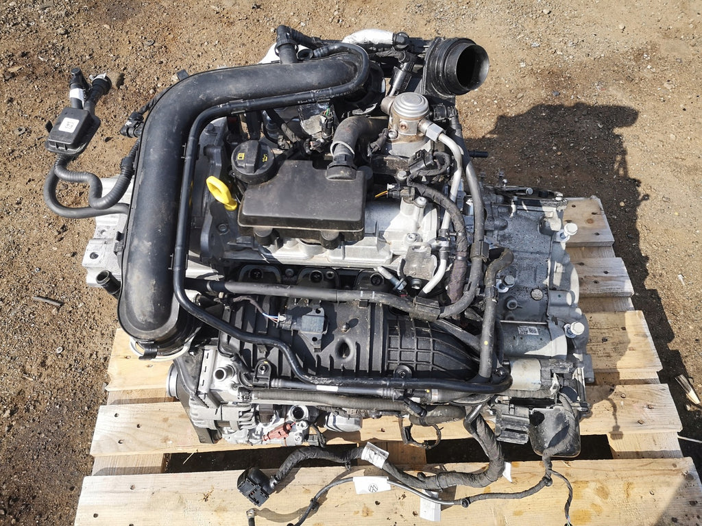 Motor VW T-Cross DLA 1.0 TSI 24TKm Benzin Engine Komplett