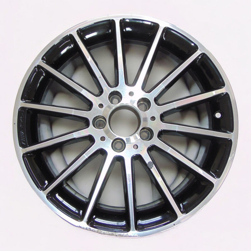 1x Alufelge 18 Zoll 7.5" 5x112 52ET Glanz Grau A1764010200 Mercedes-Benz W176