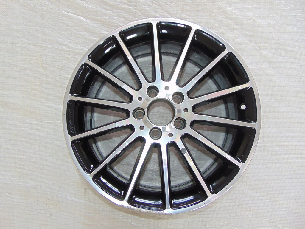 1x Alufelge 18 Zoll 7.5" 5x112 52ET Glanz Grau A1764010200 Mercedes-Benz W176