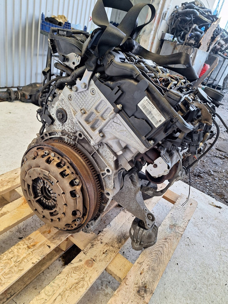 Motor BMW 3 E91 E90 N47D20C 2.0 2011 Diesel Engine Unkomplett