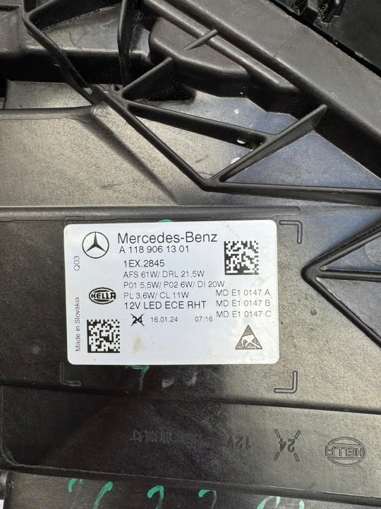 Frontscheinwerfer Mercedes-Benz Cla A1189061301 LED Links Scheinwerfer Headlight SCH7426278783lc