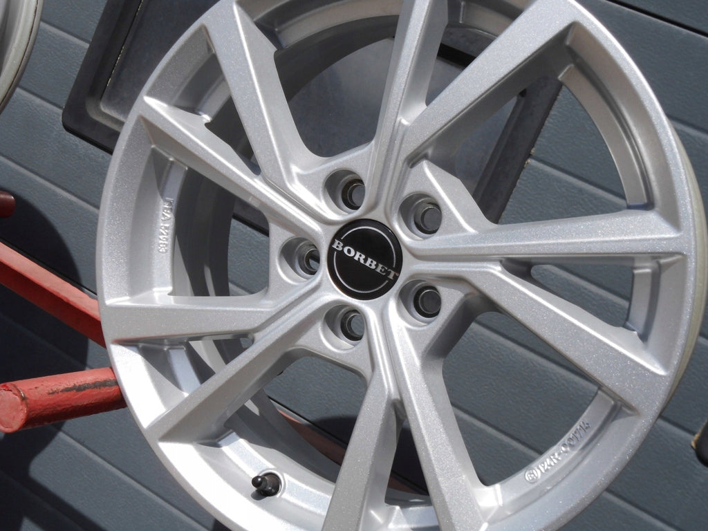 4x Alufelge 16 Zoll 6.0" 5x100 40ET Glanz Silber Skoda Scala Kamiq I Rim Wheel FEL4388972939xg
