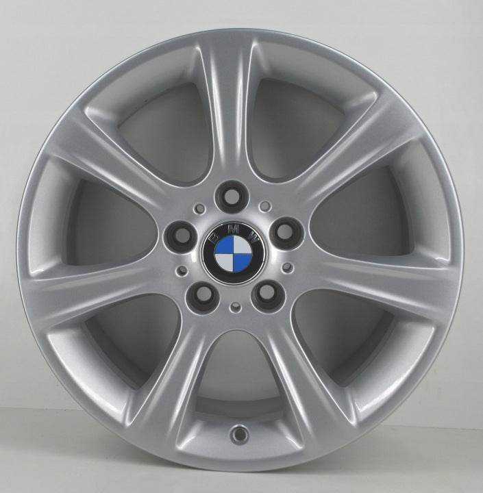 4x Alufelge 17 Zoll 7.5" 5x120 37ET Glanz Silber 6796243 BMW F30 Rim Wheel FEL2860309181tr