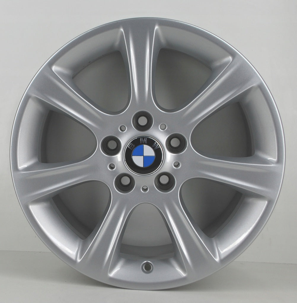 4x Alufelge 17 Zoll 7.5" 5x120 37ET Glanz Silber 6796243 BMW F30 Rim Wheel FEL2860309181tr