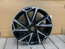Load image into Gallery viewer, 1x Alufelge 16 Zoll 6.0" 5x100 50ET Glanz Schwarz PW457-0D004 Toyota Corolla FEL6173893879fh