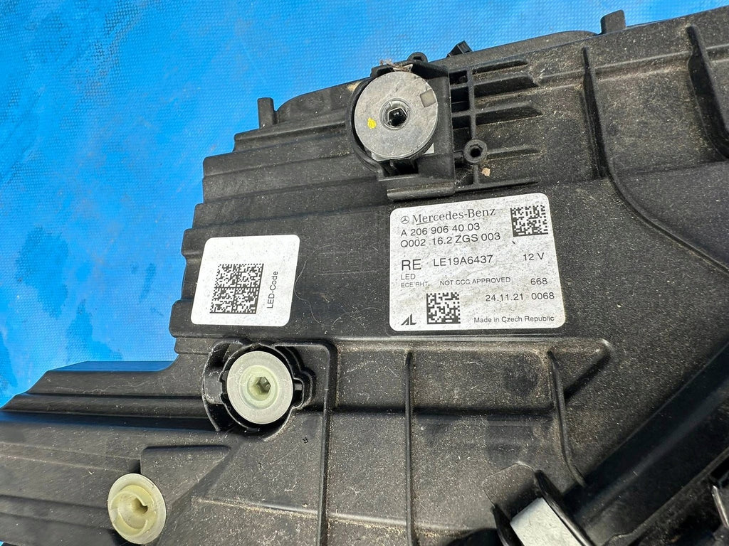 Frontscheinwerfer Mercedes-Benz W206 A2069064003 LED Rechts Headlight SCH9945172793lm