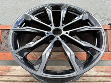Laden Sie das Bild in den Galerie-Viewer, 1x Alufelge 20 Zoll 9.5" 5x112 43ET Glanz Schwarz 7916266 BMW X3 G01 G02 FEL6445266936uk