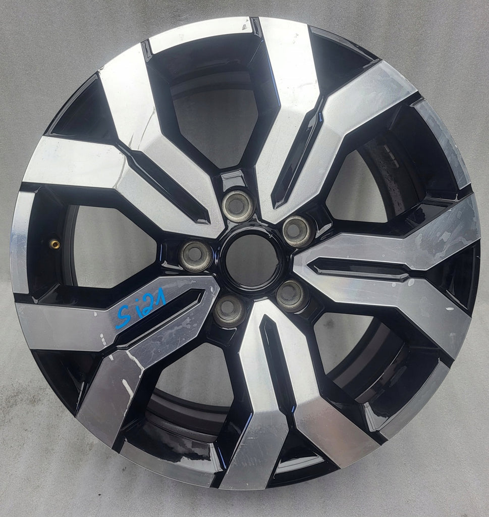 1x Alufelge 17 Zoll 6.5" 5x114.3 50ET Glanz Schwarz 403000531R Dacia Duster FEL4947619914ts