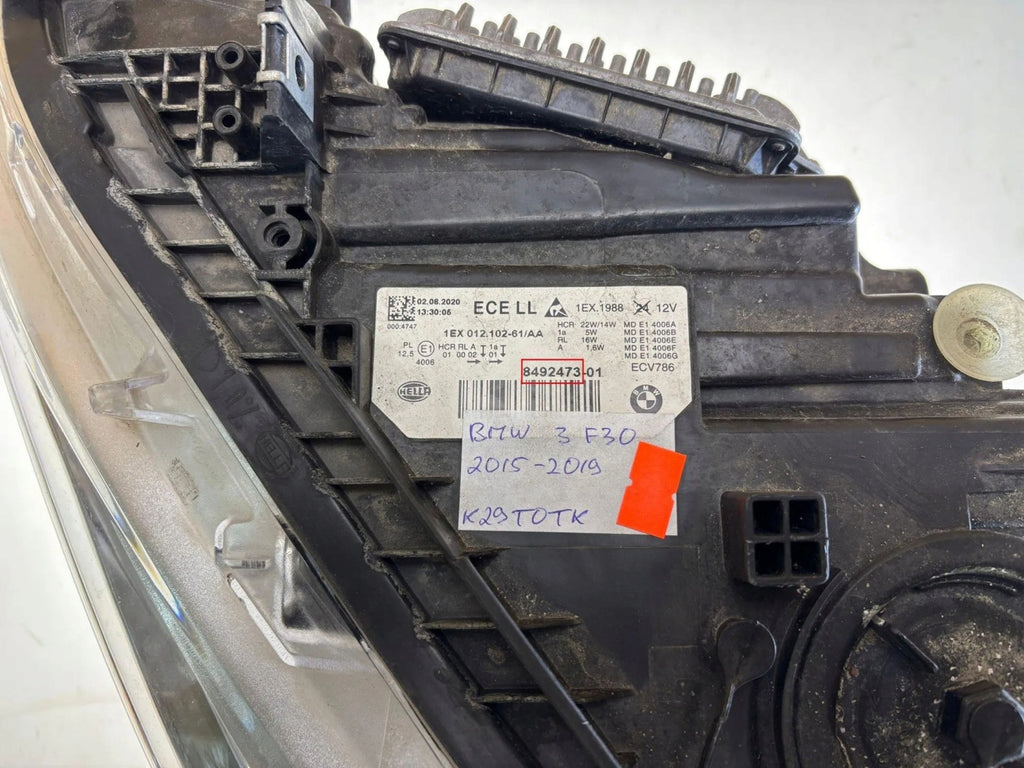 Frontscheinwerfer BMW 3 8492473-01 Links Scheinwerfer Headlight SCH7726524550wk