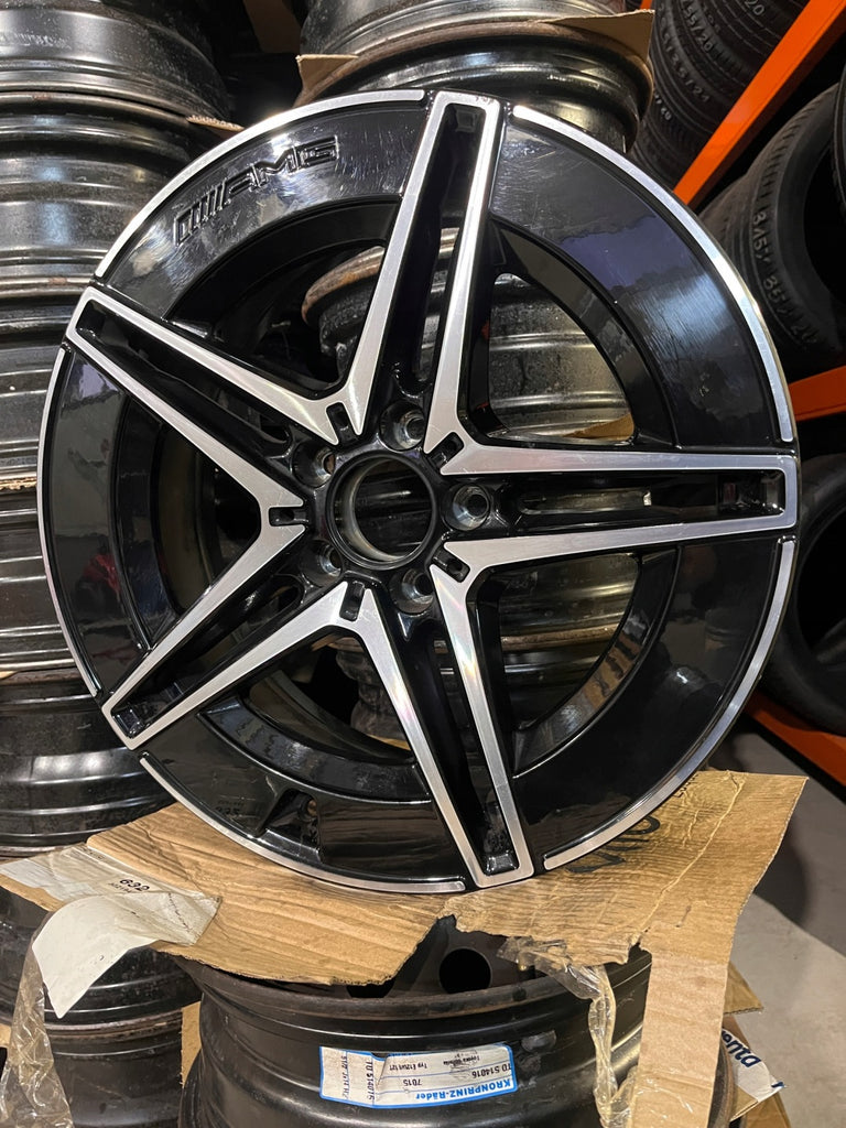 1x Alufelge 18 Zoll 7.5" 5x112 A2064011700 Mercedes-Benz W206 Rim Wheel FEL6489855643uk