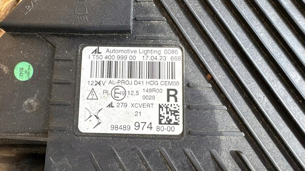 Frontscheinwerfer Citroën Ds4 9848997480 LED Rechts Scheinwerfer Headlight SCH8747378269or