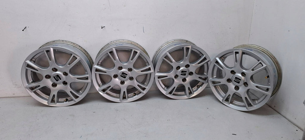4x Alufelge 15 Zoll 6.0" 5x112 SE016015 Seat Ibiza IV I Rim Wheel FEL3345837242qb