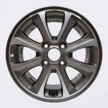 Load image into Gallery viewer, 1x Alufelge 14 Zoll 5.5&quot; 4x100 47ET Glanz Grau 52910-B9200 Hyundai I10 Rim Wheel