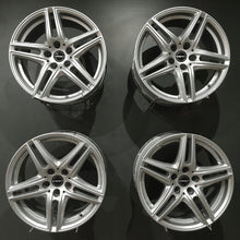 Laden Sie das Bild in den Galerie-Viewer, 4x Alufelge 17 Zoll 7.5" 5x112 27ET Glanz Silber KBA51525 BMW 3 G21 G20 FEL5604937746aq