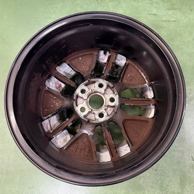 1x Alufelge 18 Zoll 7.0" 5x114.3 38ET Glanz Schwarz Mitsubishi Eclipse Cross I FEL2642604293ti