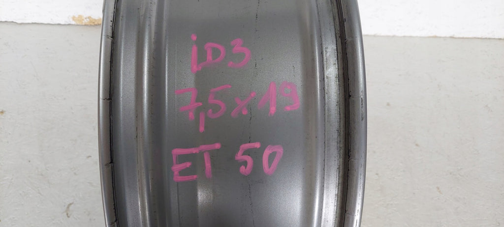 1x Alufelge 19 Zoll 7.5" 5x112 50ET 10A071499A VW Id.3 Rim Wheel FEL6713735384mn