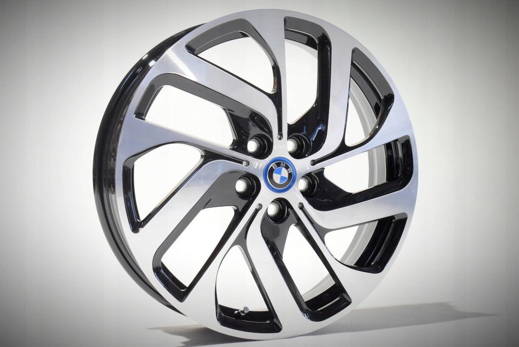 4x Alufelge 19 Zoll 5.0" 5x112 28ET Glanz Schwarz 6887937 BMW I3 Rim Wheel FEL1344919896bw