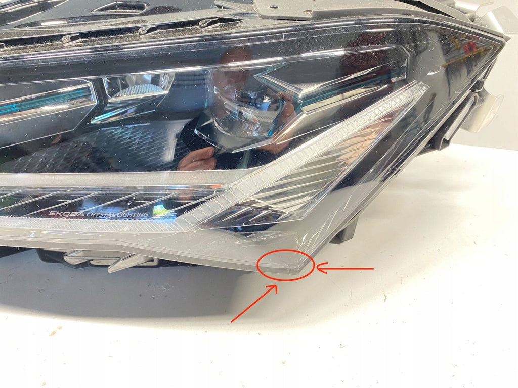 Frontscheinwerfer Skoda Superb I 3P1941015B LED Links Scheinwerfer Headlight SCH3812059969ta