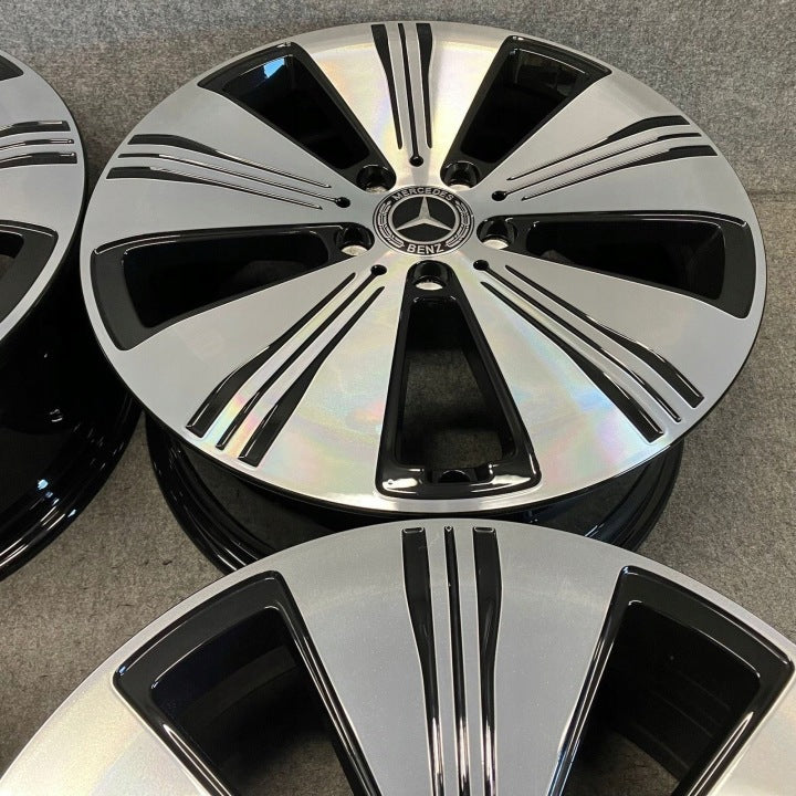 4x Alufelge 18 Zoll 7.5" 5x112 53 5ET A2434010100 Mercedes-Benz Eqa Rim Wheel FEL6600050272qh