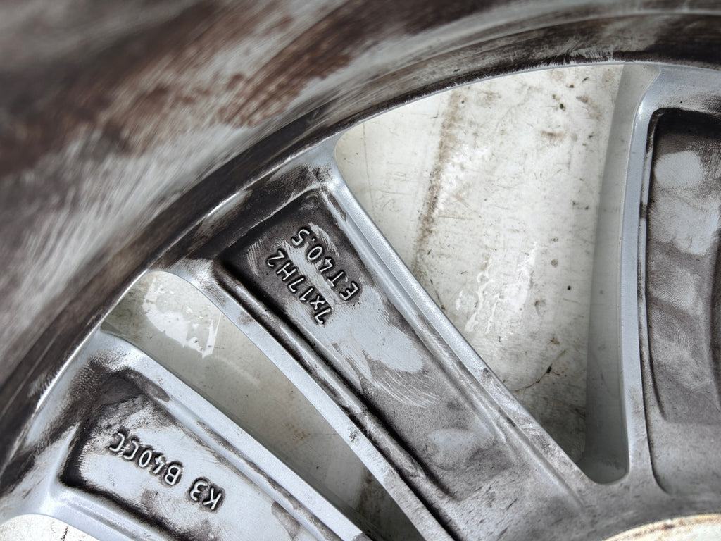 1x Alufelge 17 Zoll 7.0" 5x108 40 5ET Glanz Silber 31471309 Volvo S60 V60