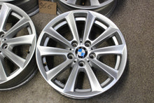 Load image into Gallery viewer, 4x Alufelge 17 Zoll 8.0" 5x120 30ET Silber 6780720 BMW 5 F11 F10 Rim Wheel FEL1054940378le