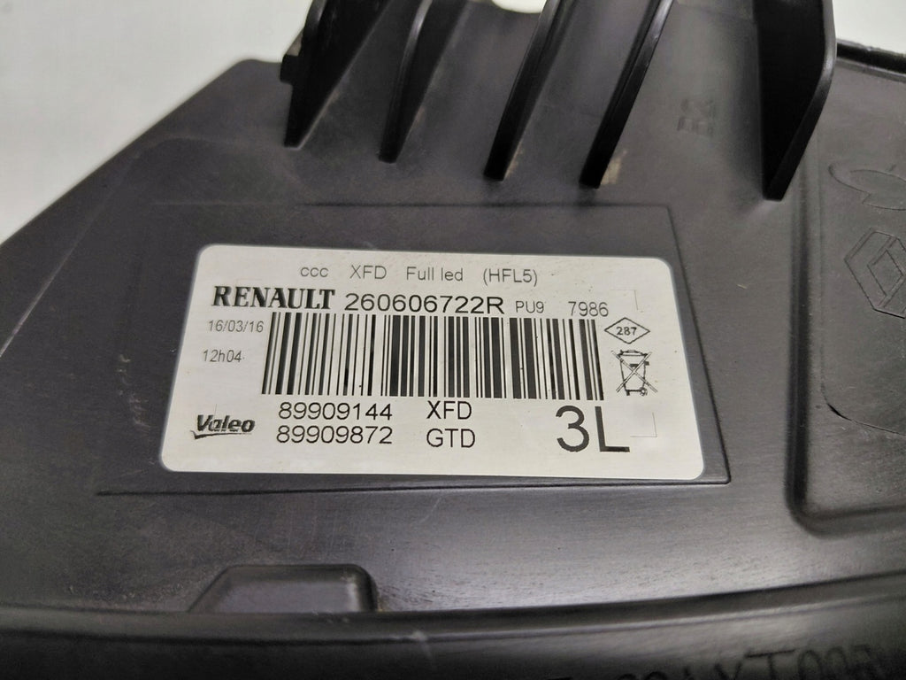Frontscheinwerfer Renault Talisman 260606722R Full LED Links Headlight SCH3075448834oo