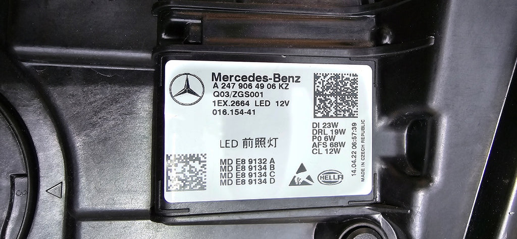 Frontscheinwerfer Mercedes-Benz Gla A2479064906 LED Links Scheinwerfer Headlight SCH9182579480xc
