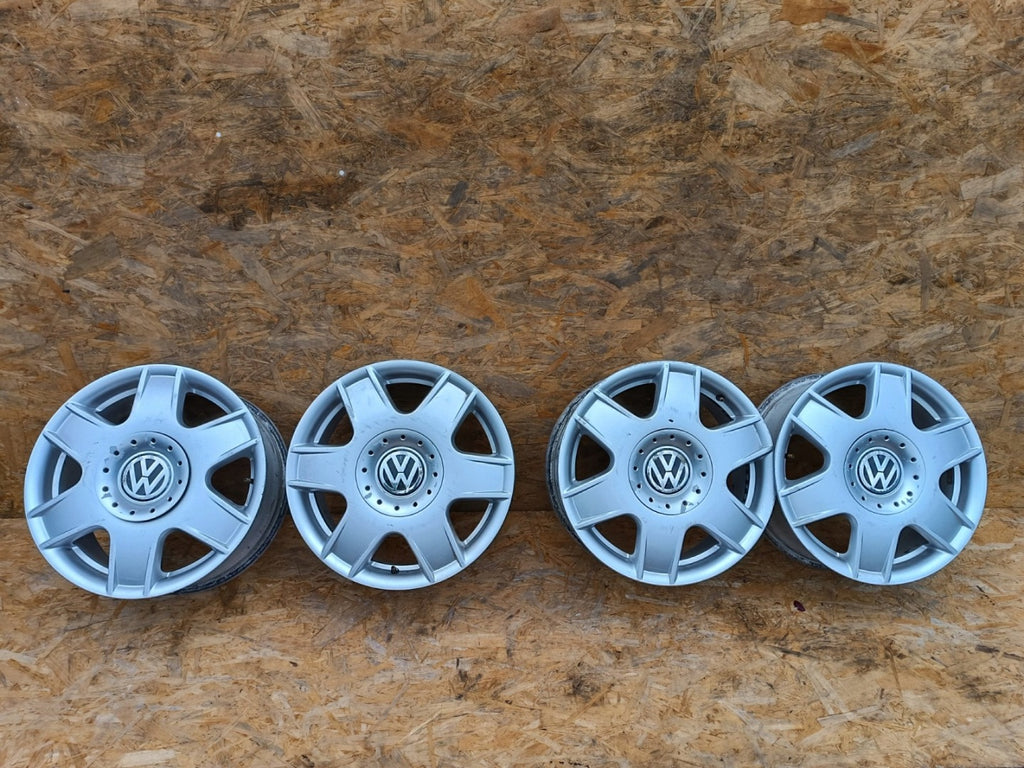 4x Alufelge 16 Zoll 6.5" 5x100 42ET 1J0601025H VW Rim Wheel FEL1379987530lc