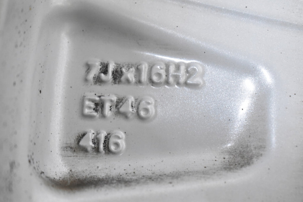 1x Alufelge 16 Zoll 7.0" 5x100 46ET 5JA601025AD Skoda Rapid Rim Wheel