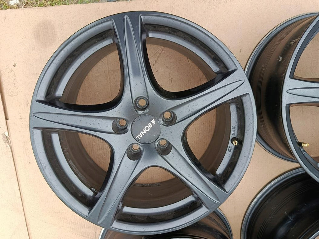 4x Alufelge 17 Zoll 8.0" 5x112 42ET Schwarz 56R7805 Audi Rim Wheel FEL4815575201cq