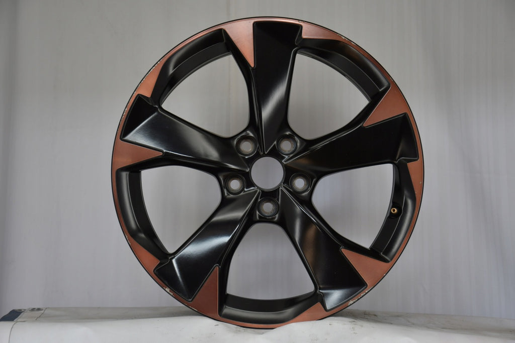 1x Alufelge 18 Zoll 7.5" 5x112 46ET Matt Schwarz 5FA601025H Seat Leon Rim Wheel FEL7891129858cl