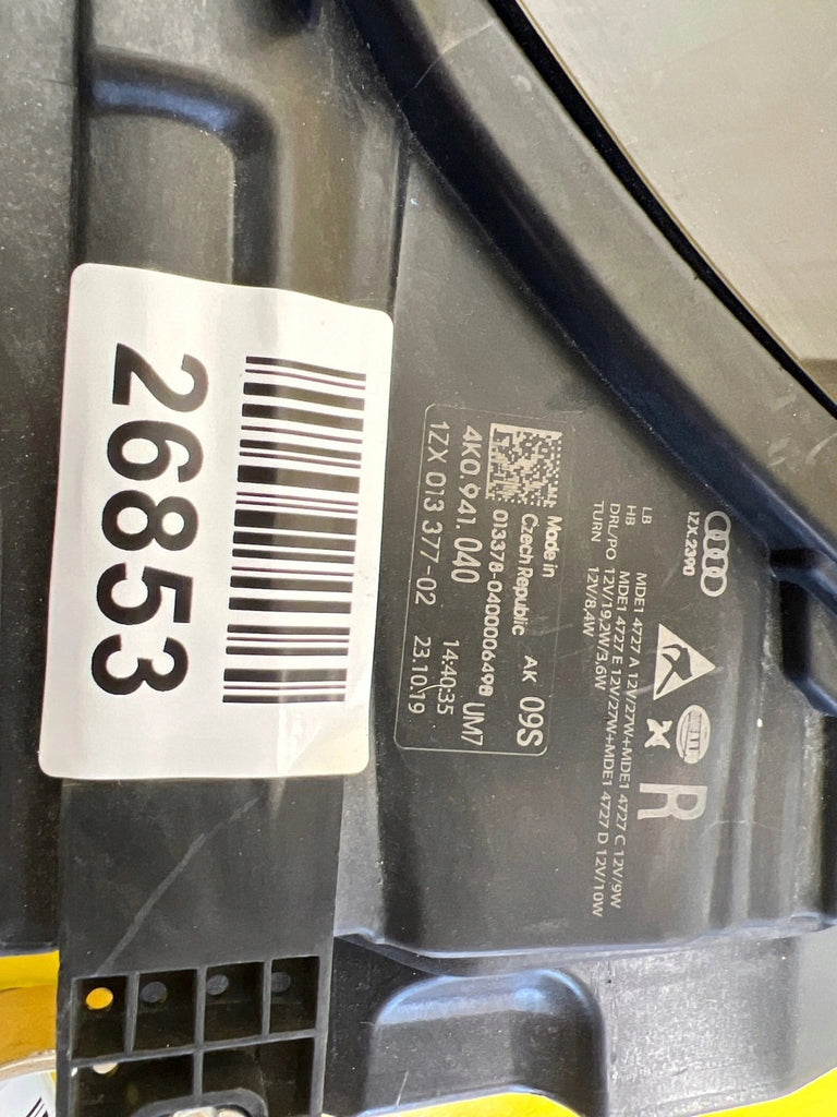 Frontscheinwerfer Audi A6 C8 4K0941040 LED Rechts Scheinwerfer Headlight SCH5073716352sz