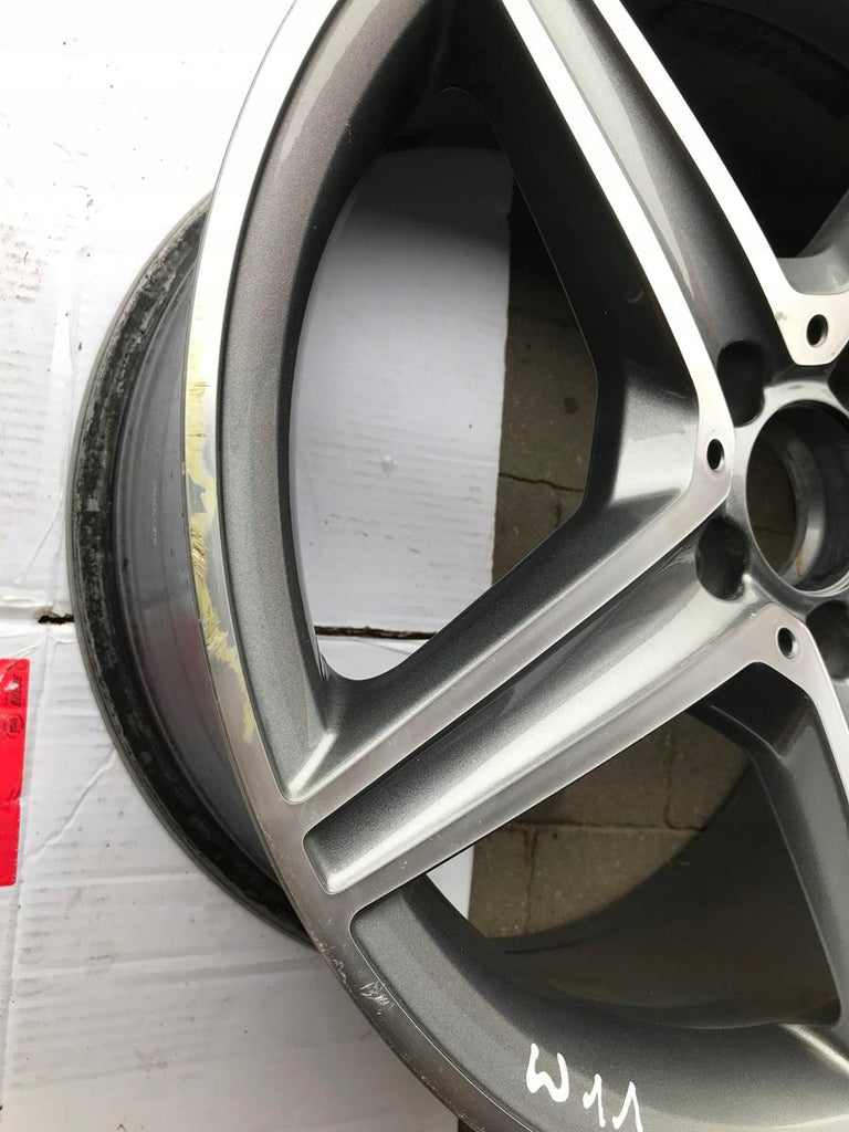 1x Alufelge 18 Zoll 8.5" 5x112 49ET A2054011200 Mercedes-Benz W205 Rim Wheel