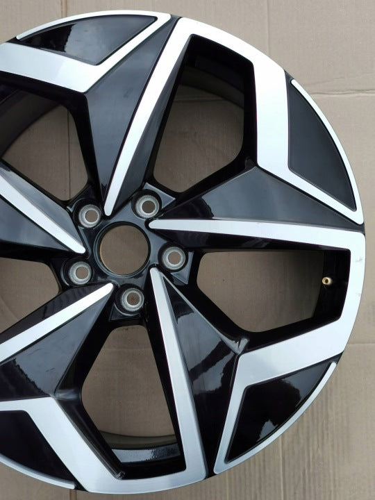 1x Alufelge 19 Zoll 7.5" 5x112 50ET Glanz Schwarz 10A601025S VW Id.3 Rim Wheel FEL7309066638rx